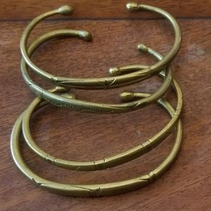 Set of 4 bracelets from India